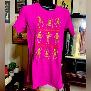 Oliver and Otis "I Got This Feeling Inside My Bones" Skeleton Dance Graphic Tee